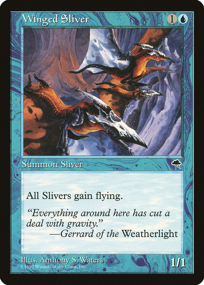 Winged Sliver 106 (Tempest)  | Good Games North
