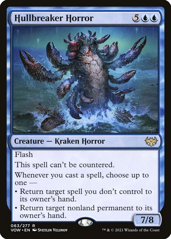 Hullbreaker Horror 63/277 (Innistrad: Crimson Vow)  - Foil | Good Games North