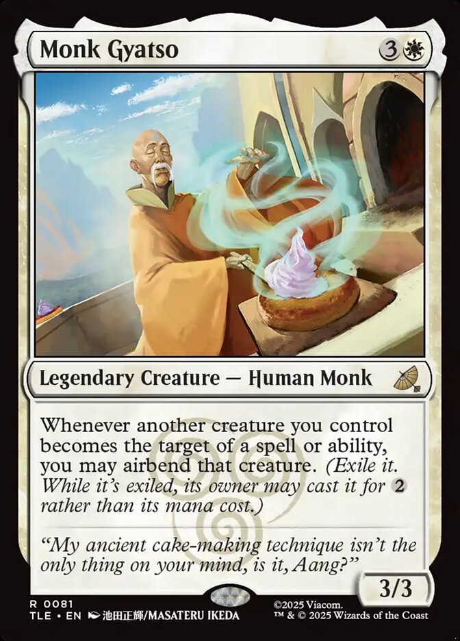Monk Gyatso 81/317 (Avatar: The Last Airbender: Eternal-Legal)  - Foil | Good Games North