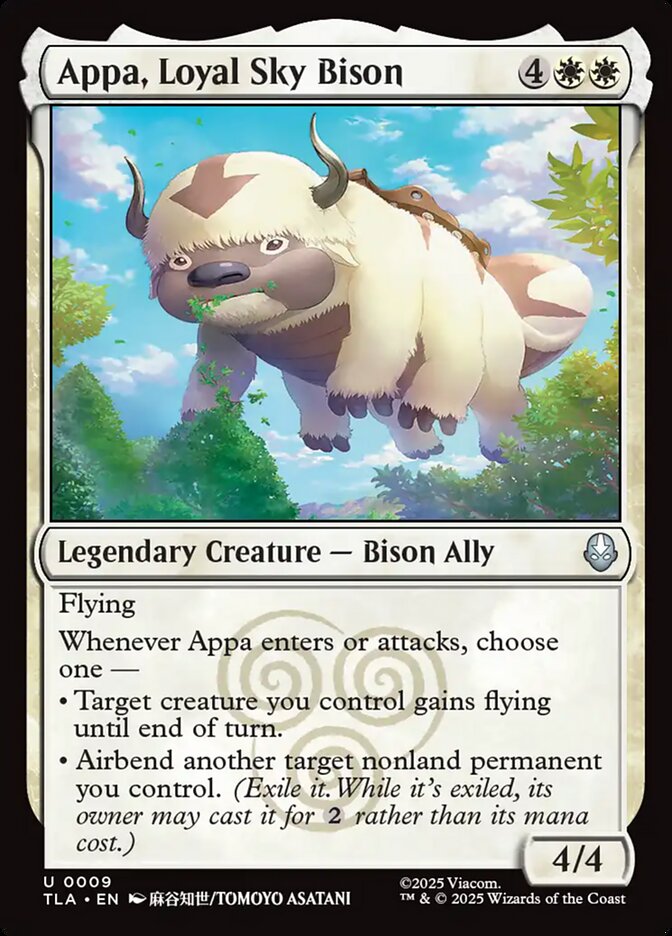 Appa, Loyal Sky Bison 9 (Avatar: The Last Airbender)  - Foil | Good Games North