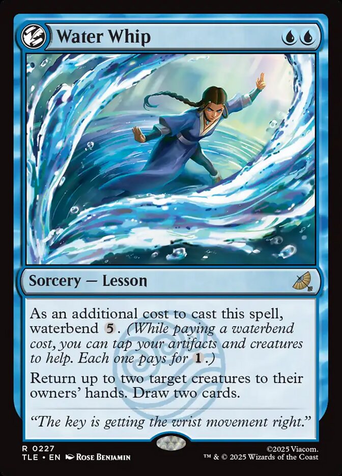 Water Whip 227 (Avatar: The Last Airbender: Eternal-Legal)  - Foil | Good Games North