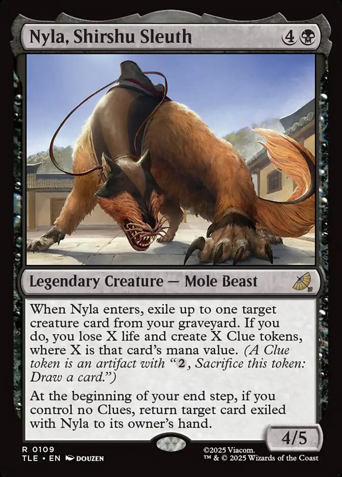Nyla, Shirshu Sleuth 109/317 (Avatar: The Last Airbender: Eternal-Legal)  - Foil | Good Games North
