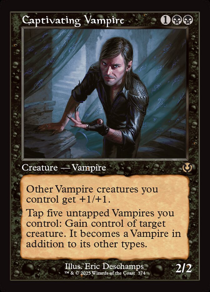 Captivating Vampire 374/287 (Innistrad Remastered)  - Retro Foil | Good Games North