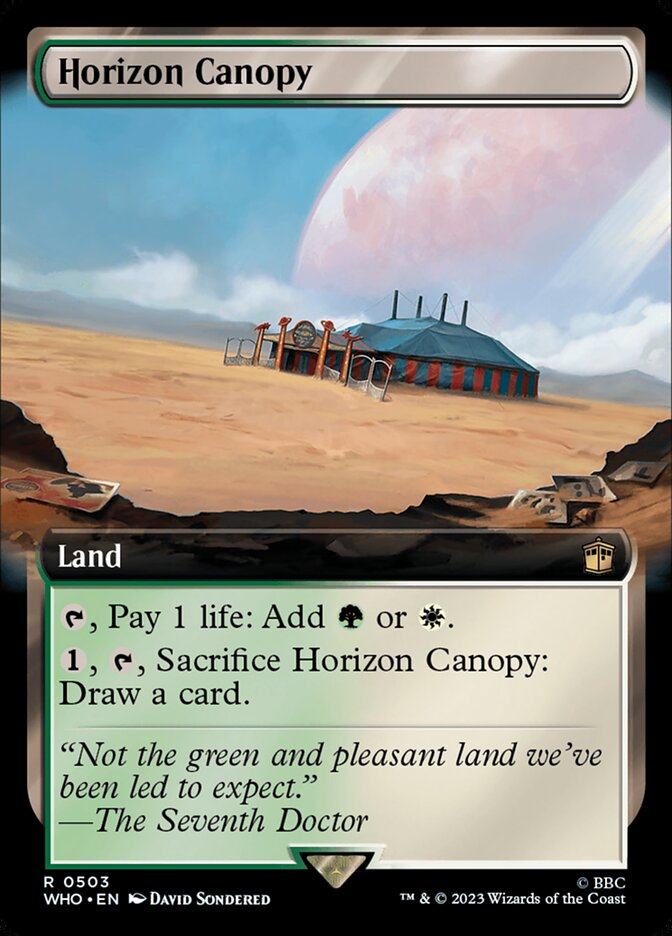 Horizon Canopy 503/331 (Universes Beyond: Doctor Who)  - Extended Art | Good Games North