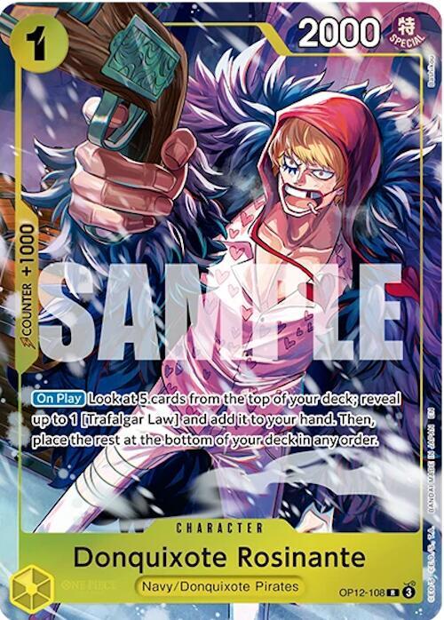 Donquixote Rosinante (Illustration Box Vol.6) OP12-108 (One Piece Promotion Cards)  - Foil | Good Games North