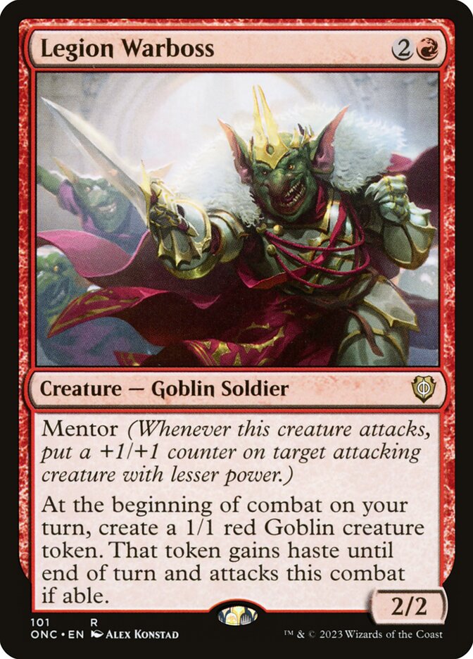 Legion Warboss (Commander: Phyrexia: All Will Be One)  | Good Games North