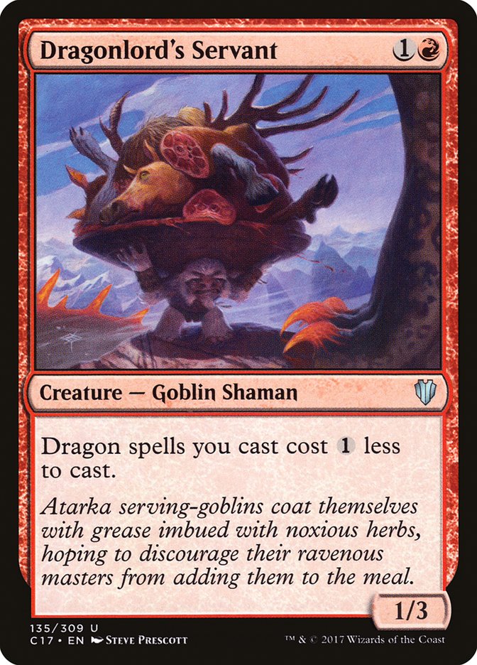 Dragonlord's Servant 135/309 (Commander 2017)  | Good Games North
