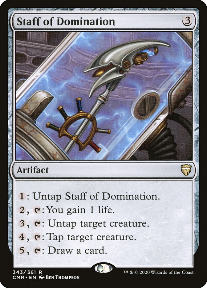 Staff of Domination 343 (Commander Legends)  | Good Games North