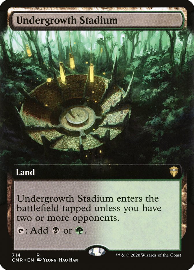 Undergrowth Stadium 714/361 (Commander Legends)  - Extended Art | Good Games North