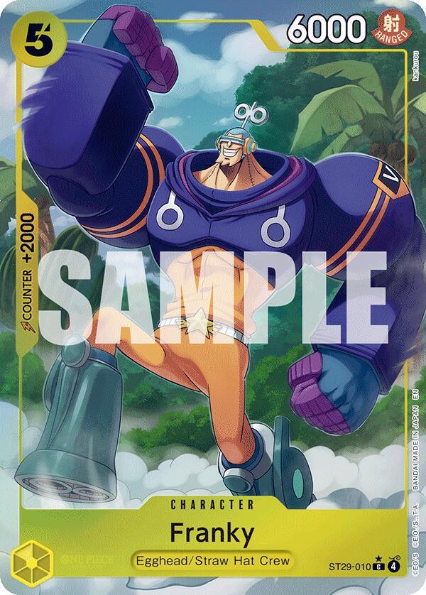 Franky ST29-010 (Starter Deck 29: Egghead)  - Full Art Foil | Good Games North