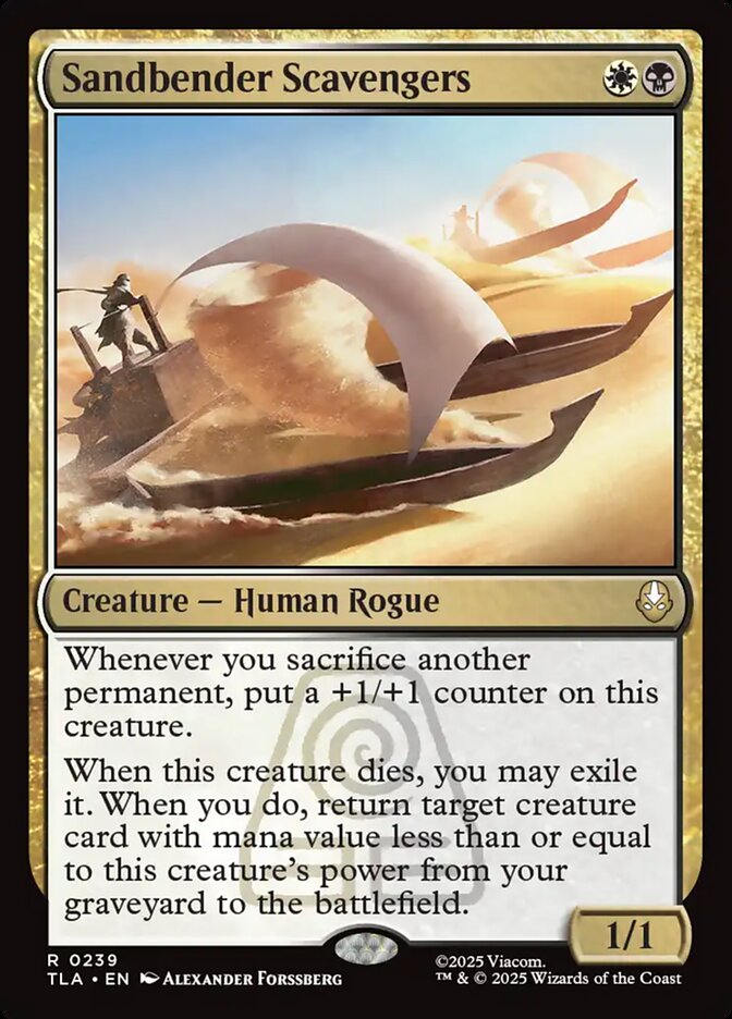 Sandbender Scavengers 239 (Avatar: The Last Airbender)  - Foil | Good Games North