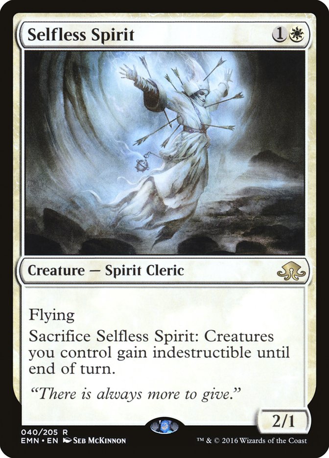 Selfless Spirit 40/205 (Eldritch Moon)  | Good Games North