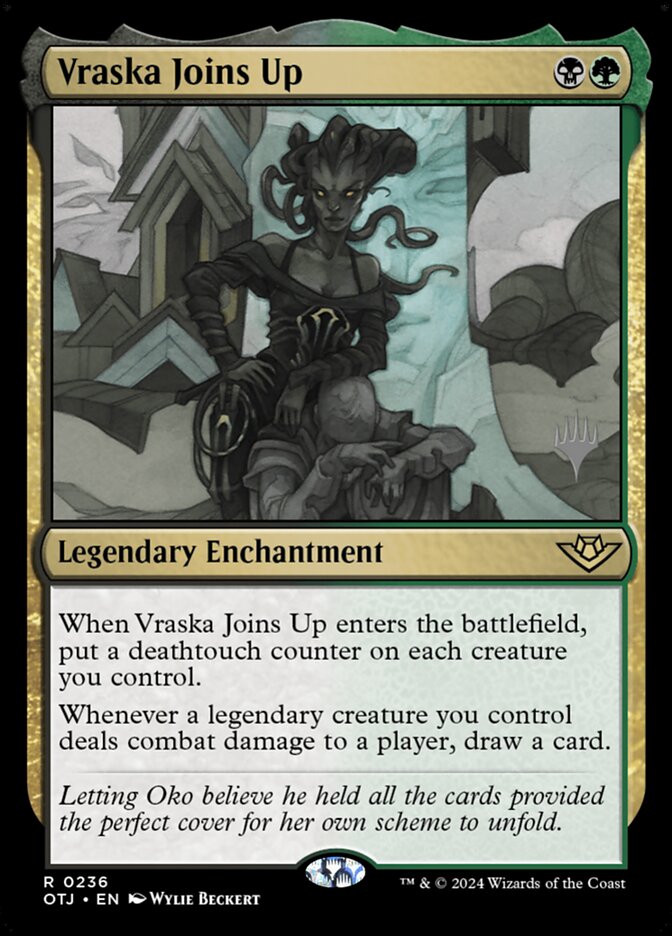 Vraska Joins Up 236 (Promo Pack: Outlaws of Thunder Junction)  - Foil | Good Games North