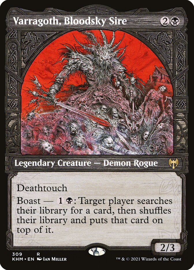 Varragoth, Bloodsky Sire 309/285 (Kaldheim)  - Showcase Foil | Good Games North