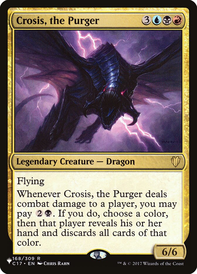 Crosis, the Purger (The List Reprints)  | Good Games North