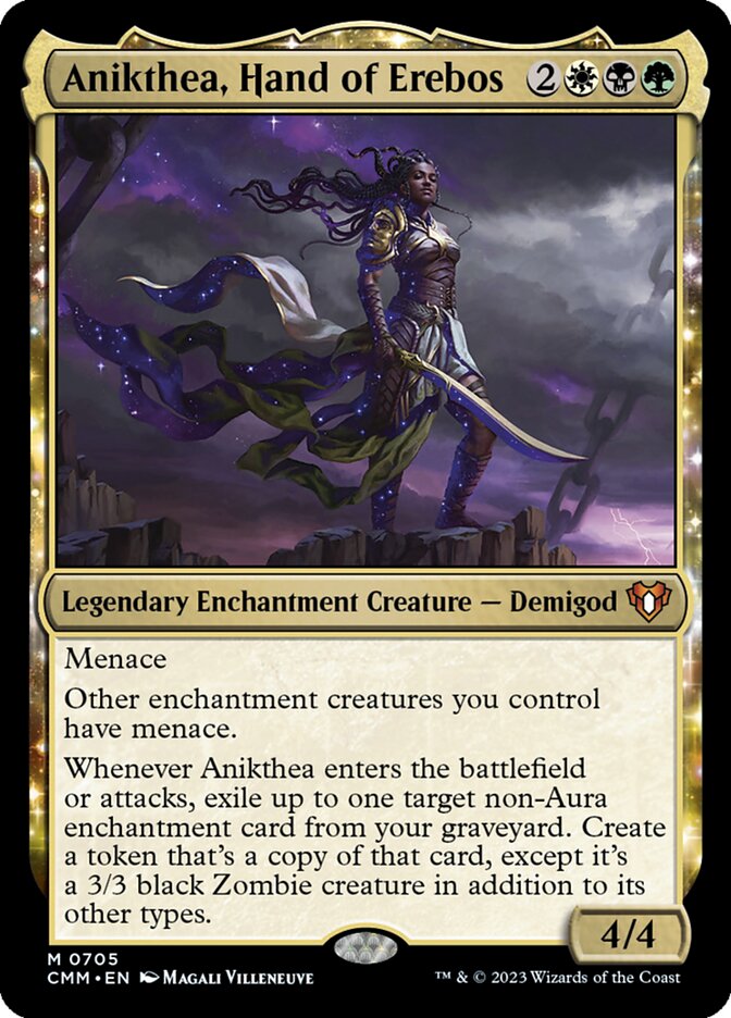 Anikthea, Hand of Erebos 705 (Commander Masters)  - Foil | Good Games North