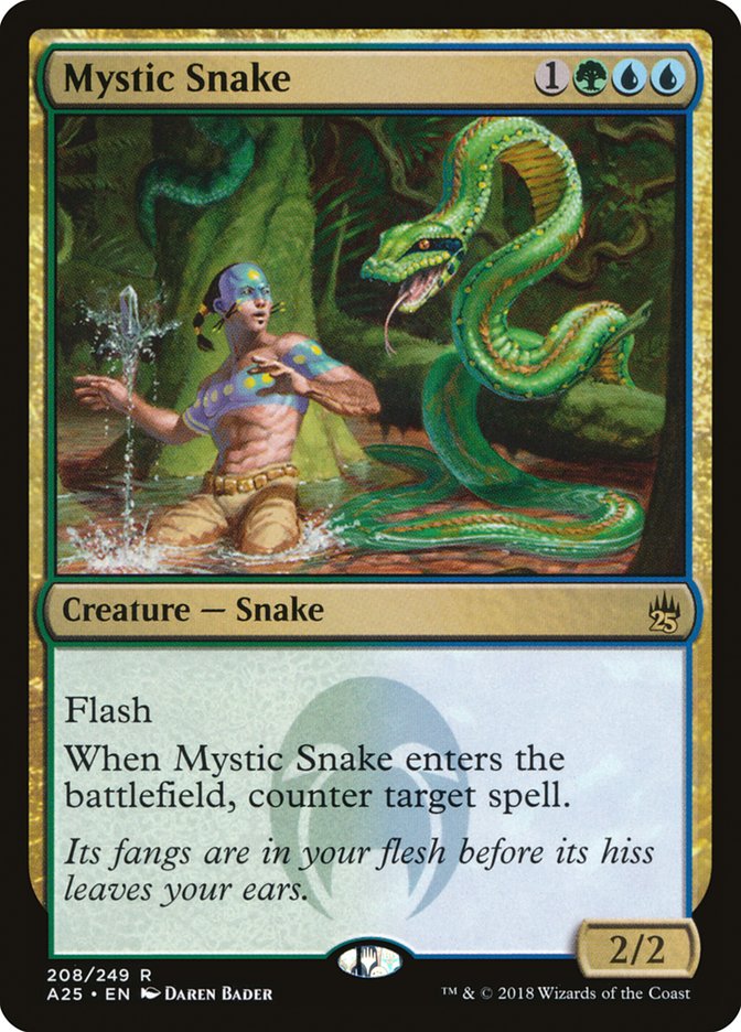 Mystic Snake 208/249 (Masters 25)  - Foil | Good Games North