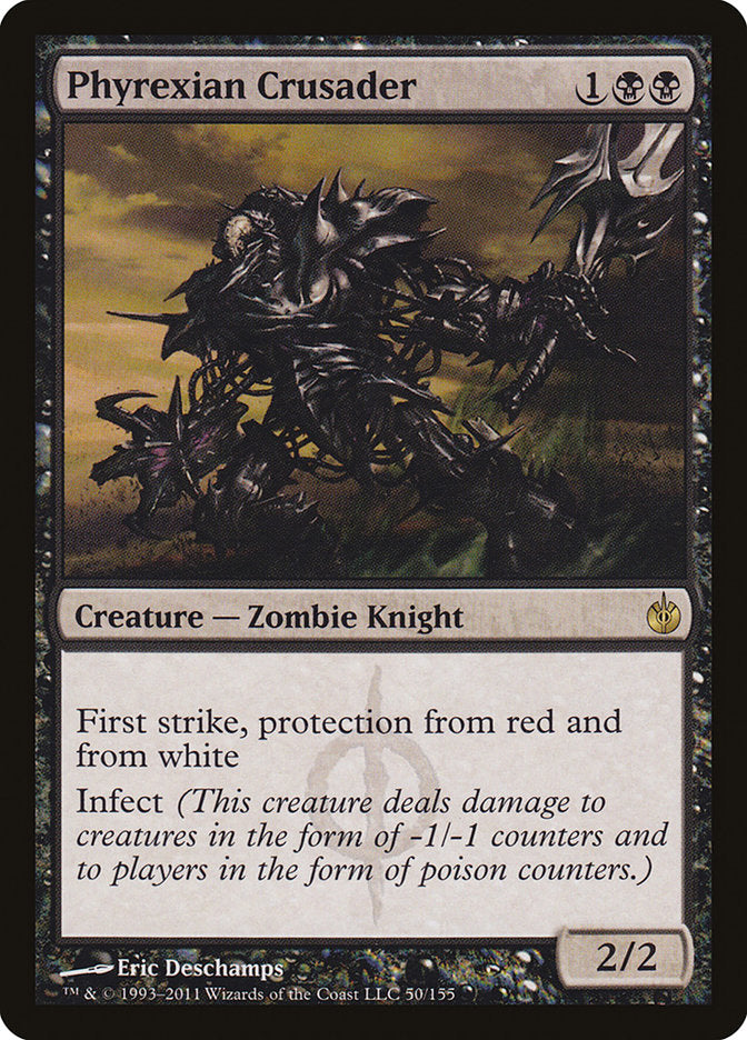 Phyrexian Crusader 50/155 (Mirrodin Besieged)  - Foil | Good Games North