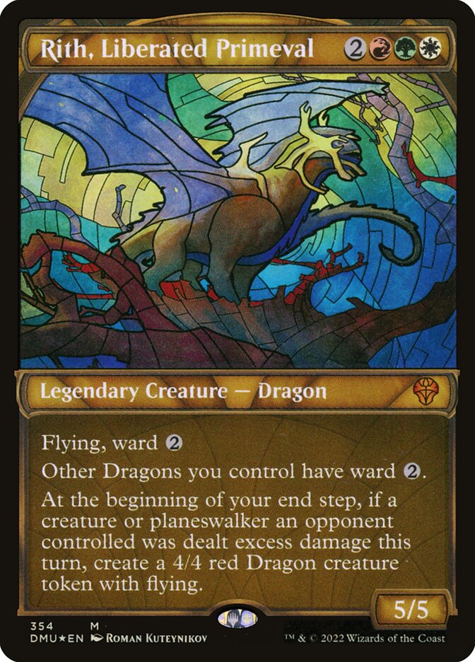 Rith, Liberated Primeval 354/281 (Dominaria United)  - Foil | Good Games North