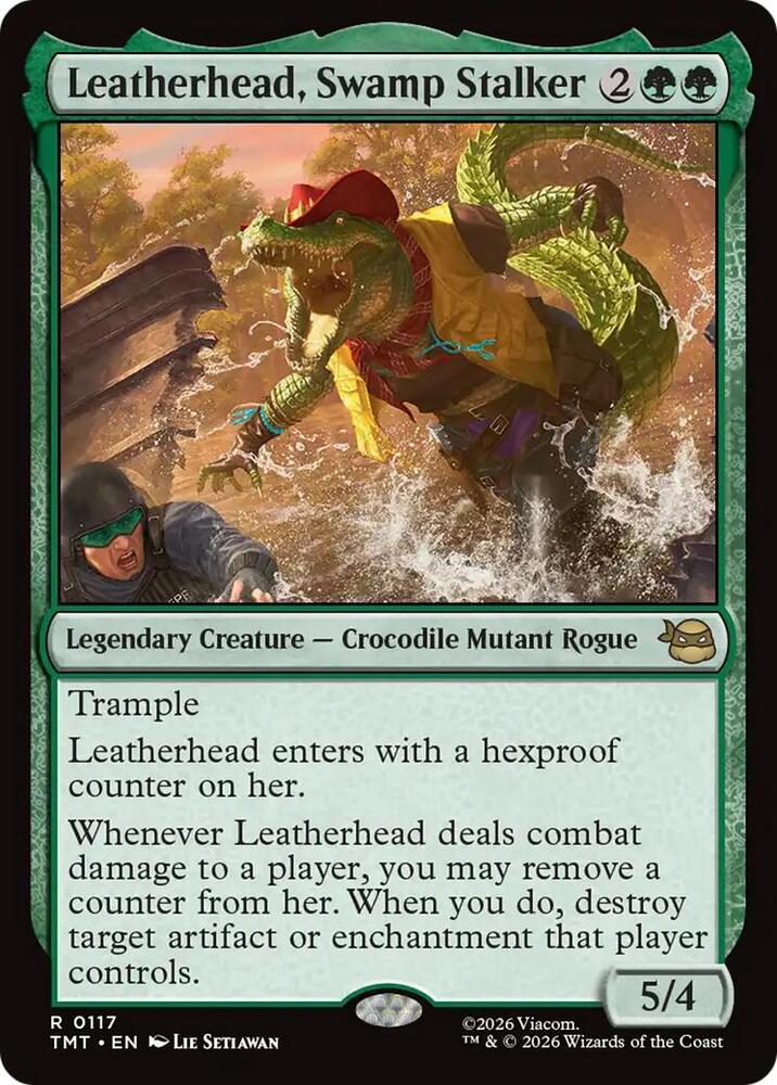 Leatherhead, Swamp Stalker 117/260 (Teenage Mutant Ninja Turtles)  - Foil | Good Games North