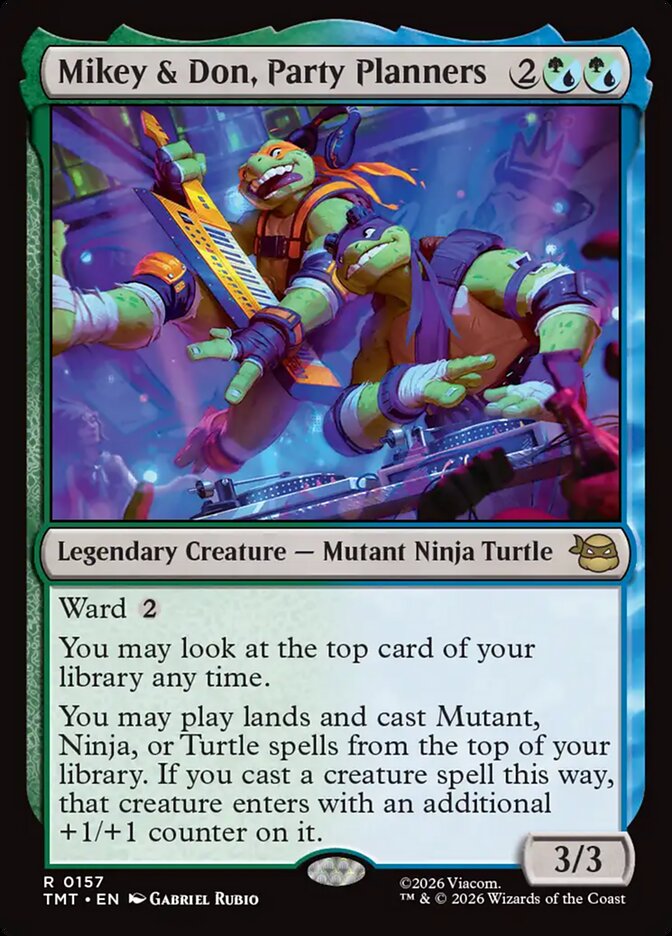 Mikey and Don, Party Planners 157 (Teenage Mutant Ninja Turtles)  | Good Games North