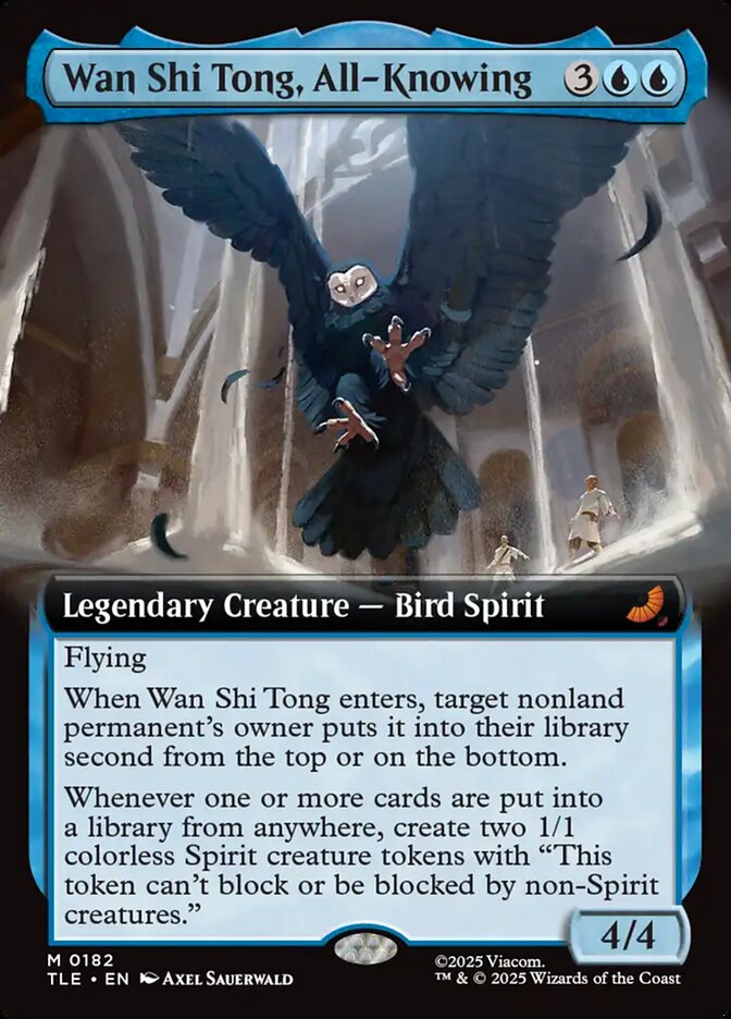 Wan Shi Tong, All-Knowing 182/317 (Avatar: The Last Airbender: Eternal-Legal)  - Extended Art Foil | Good Games North