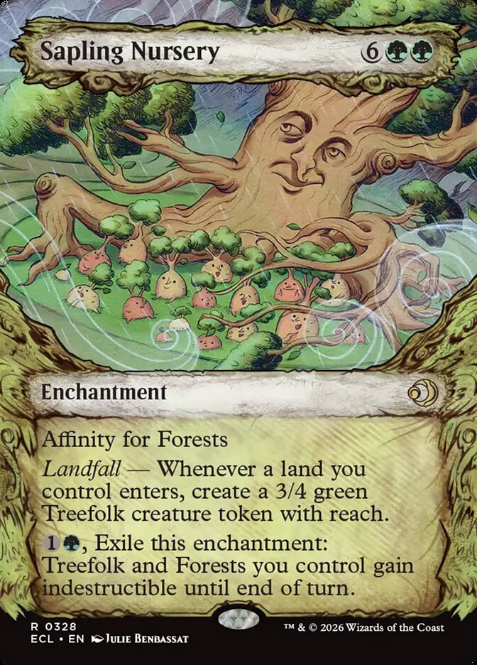 Sapling Nursery 328 (Lorwyn Eclipsed)  - Showcase Foil | Good Games North