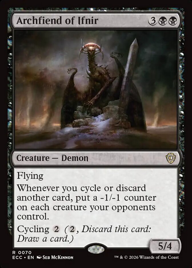 Archfiend of Ifnir 70/176 (Commander: Lorwyn Eclipsed)  | Good Games North