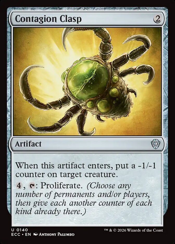 Contagion Clasp 140 (Commander: Lorwyn Eclipsed)  | Good Games North