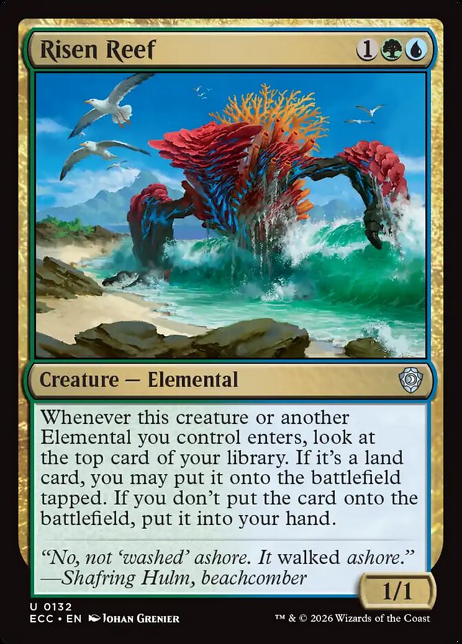 Risen Reef 132 (Commander: Lorwyn Eclipsed)  | Good Games North