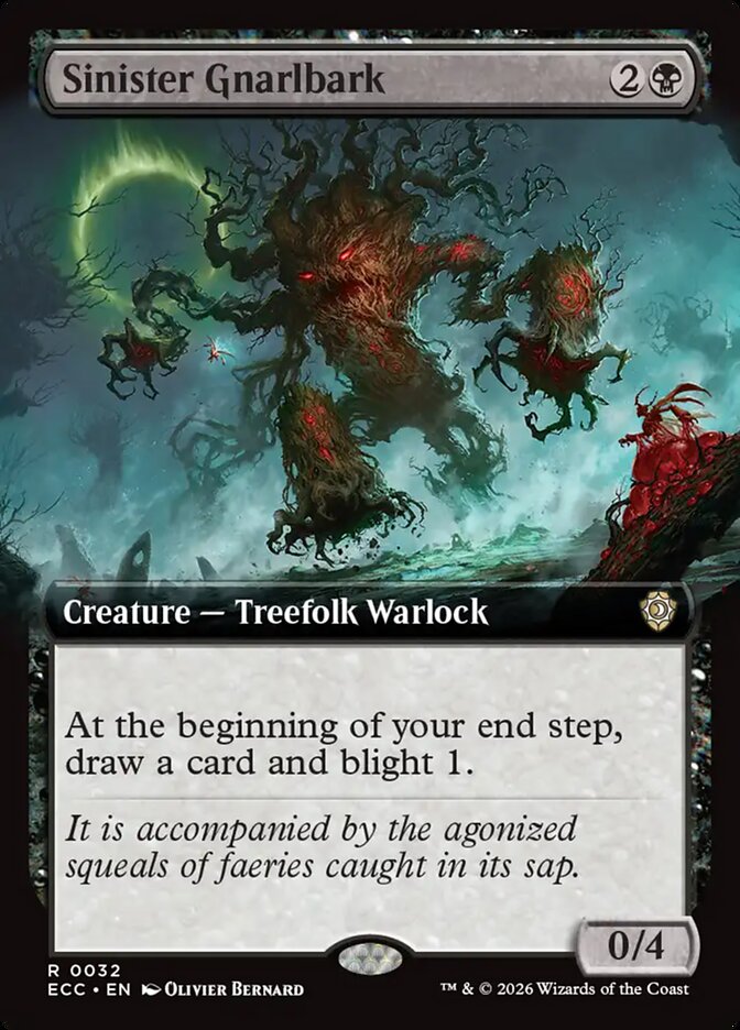 Sinister Gnarlbark (Commander: Lorwyn Eclipsed)  | Good Games North