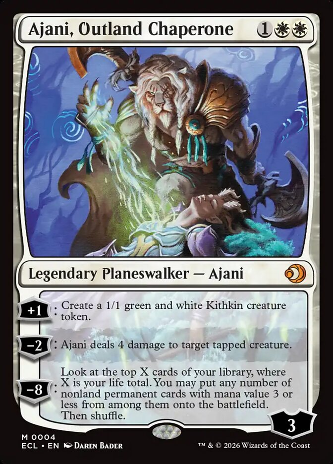 Ajani, Outland Chaperone (Lorwyn Eclipsed)  - undefined | Good Games North