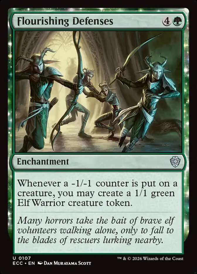 Flourishing Defenses (Commander: Lorwyn Eclipsed)  | Good Games North
