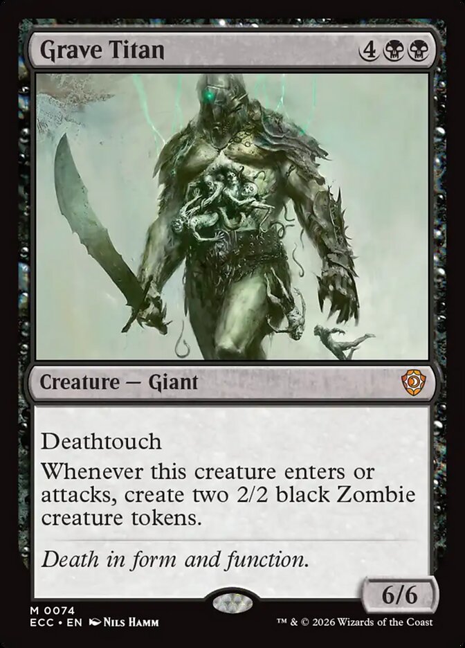 Grave Titan 74/176 (Commander: Lorwyn Eclipsed)  | Good Games North