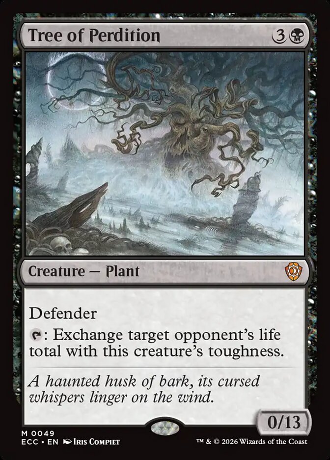Tree of Perdition (Commander: Lorwyn Eclipsed)  | Good Games North