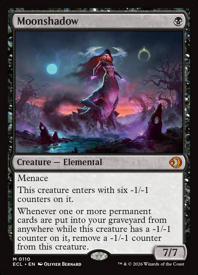 Moonshadow 110 (Lorwyn Eclipsed)  - Foil | Good Games North