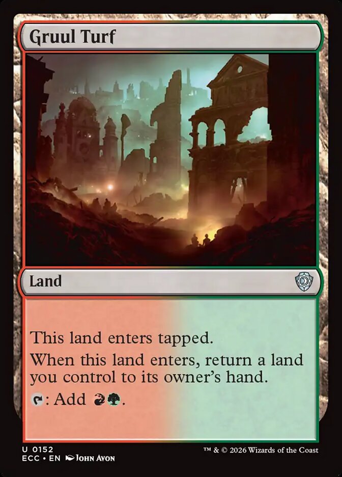 Gruul Turf 152 (Commander: Lorwyn Eclipsed)  | Good Games North