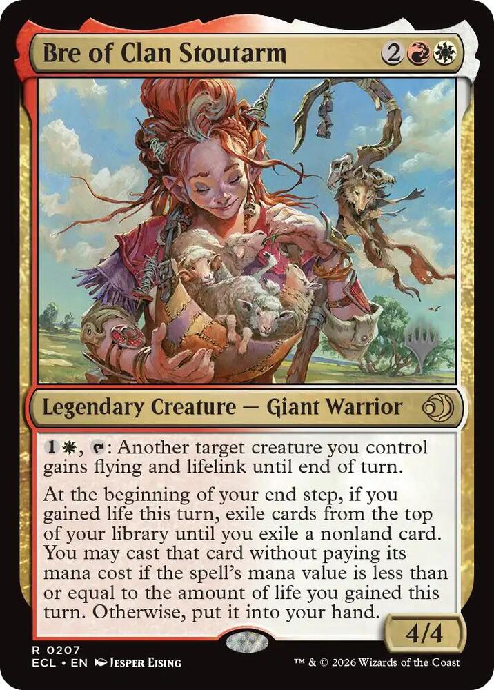Bre of Clan Stoutarm 207 (Promo Pack: Lorwyn Eclipsed)  | Good Games North