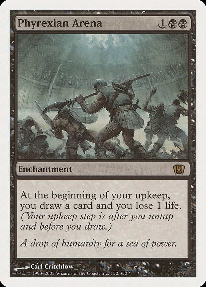Phyrexian Arena 152/350 (8th Edition)  | Good Games North