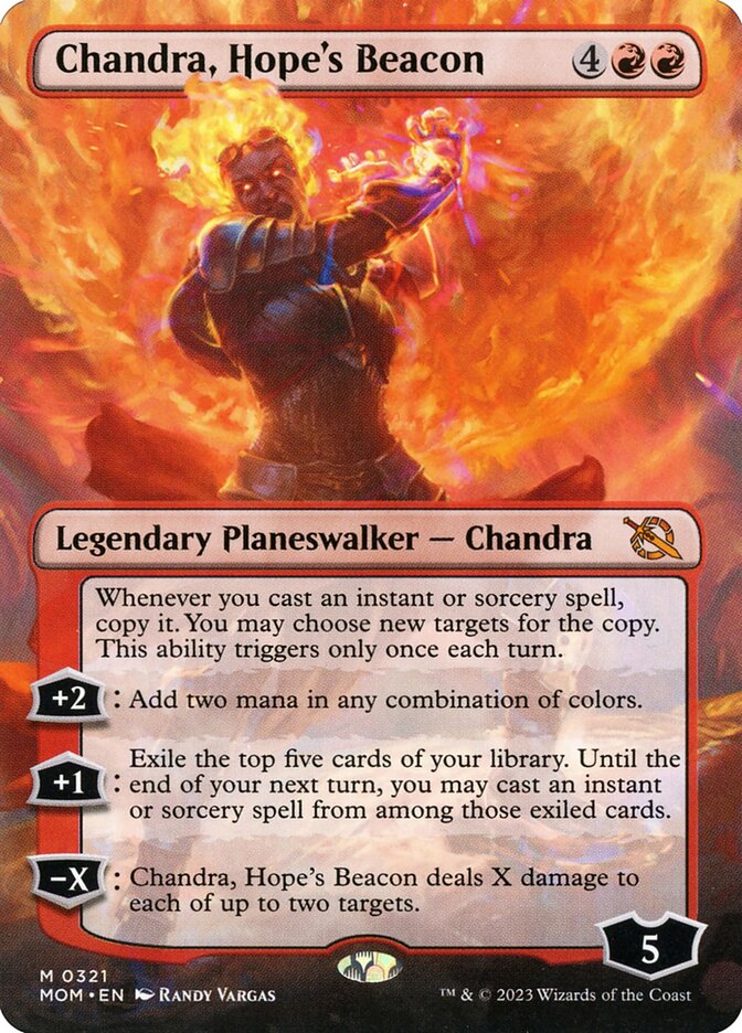 Chandra, Hope's Beacon 321/291 (March of the Machine)  - Borderless | Good Games North