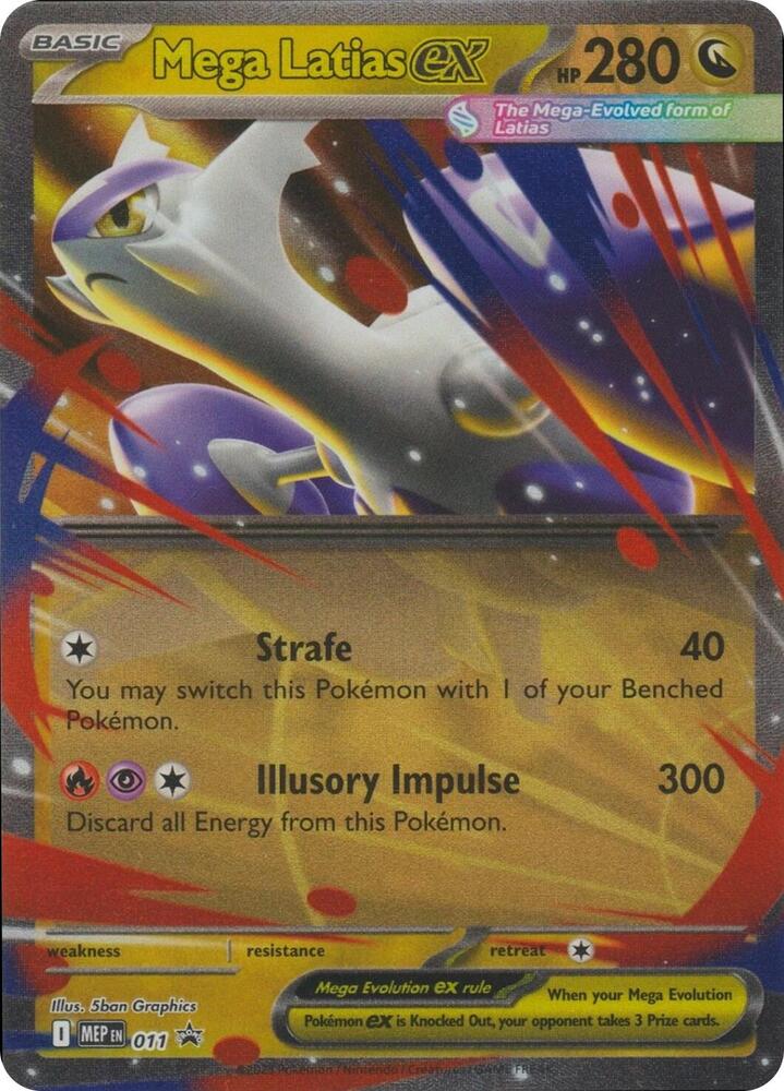 Mega Latias ex 011 (ME: Mega Evolution Promo)  - Holofoil | Good Games North