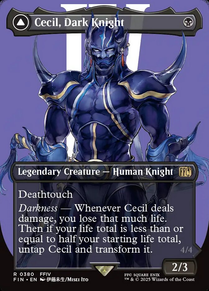 Cecil, Dark Knight // Cecil, Redeemed Paladin (FINAL FANTASY)  | Good Games North