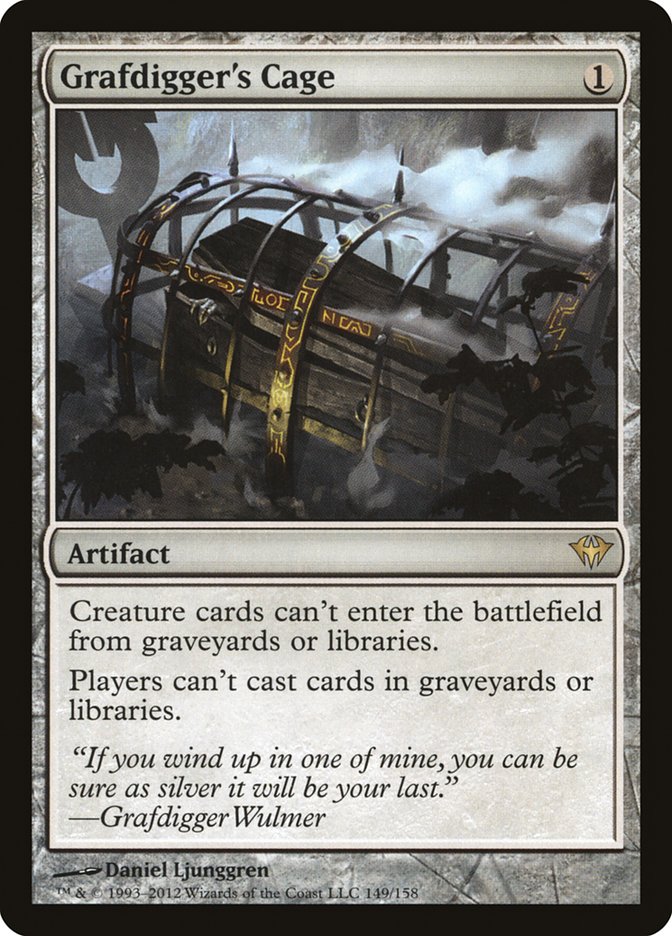 Grafdigger's Cage 149/158 (Dark Ascension)  - Foil | Good Games North