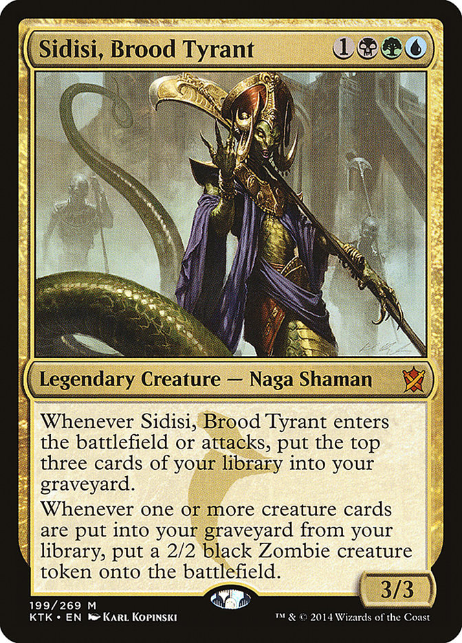 Sidisi, Brood Tyrant 199/269 (Khans of Tarkir)  | Good Games North