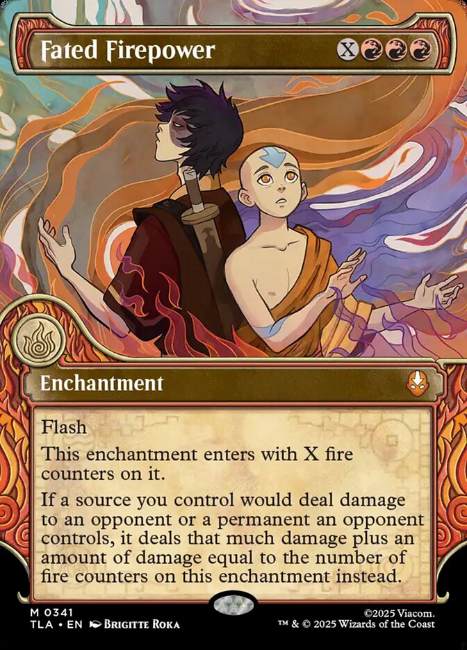 Fated Firepower 341 (Avatar: The Last Airbender)  - Foil | Good Games North