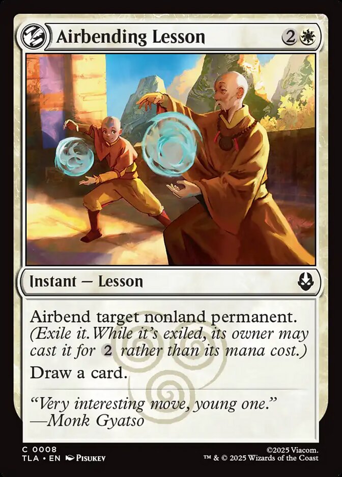 Airbending Lesson 8 (Avatar: The Last Airbender)  - Foil | Good Games North