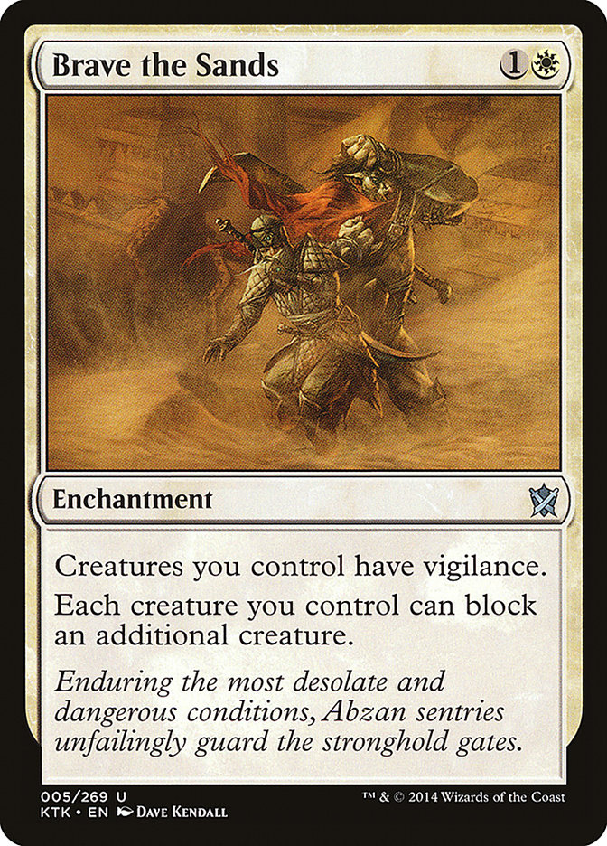 Brave the Sands (Khans of Tarkir)  | Good Games North