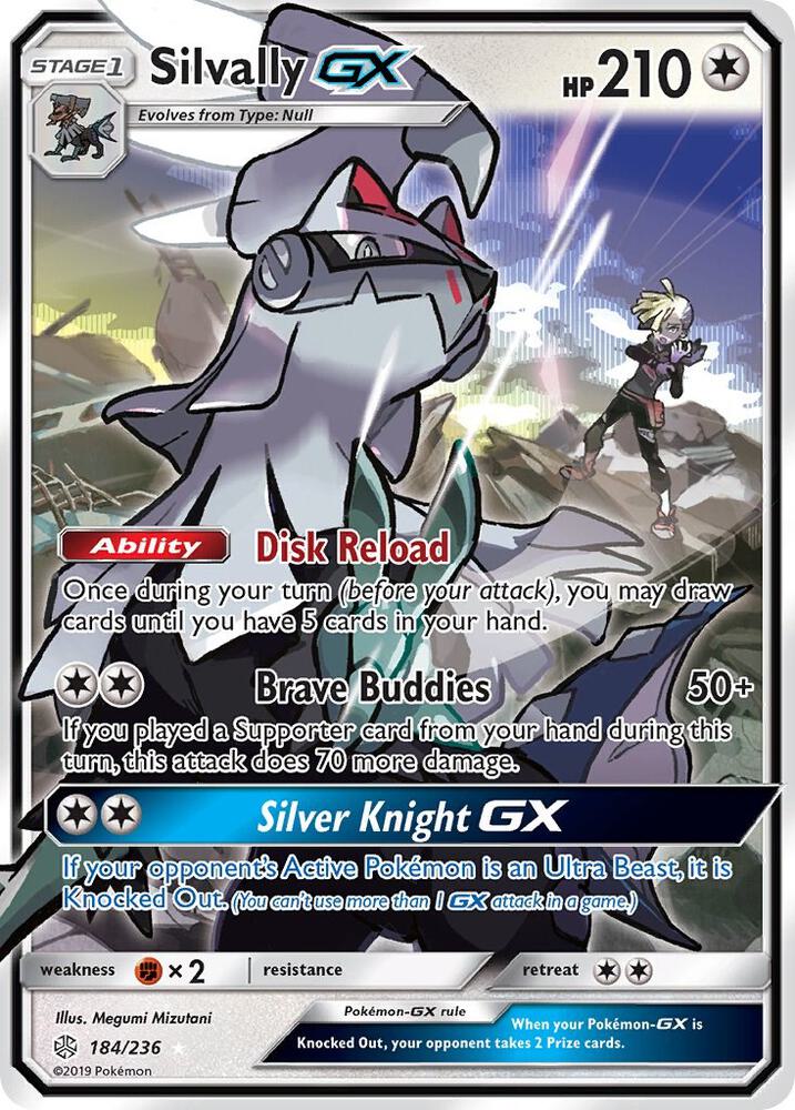 Silvally GX 184/236 (SM - Cosmic Eclipse)  - Holofoil | Good Games North