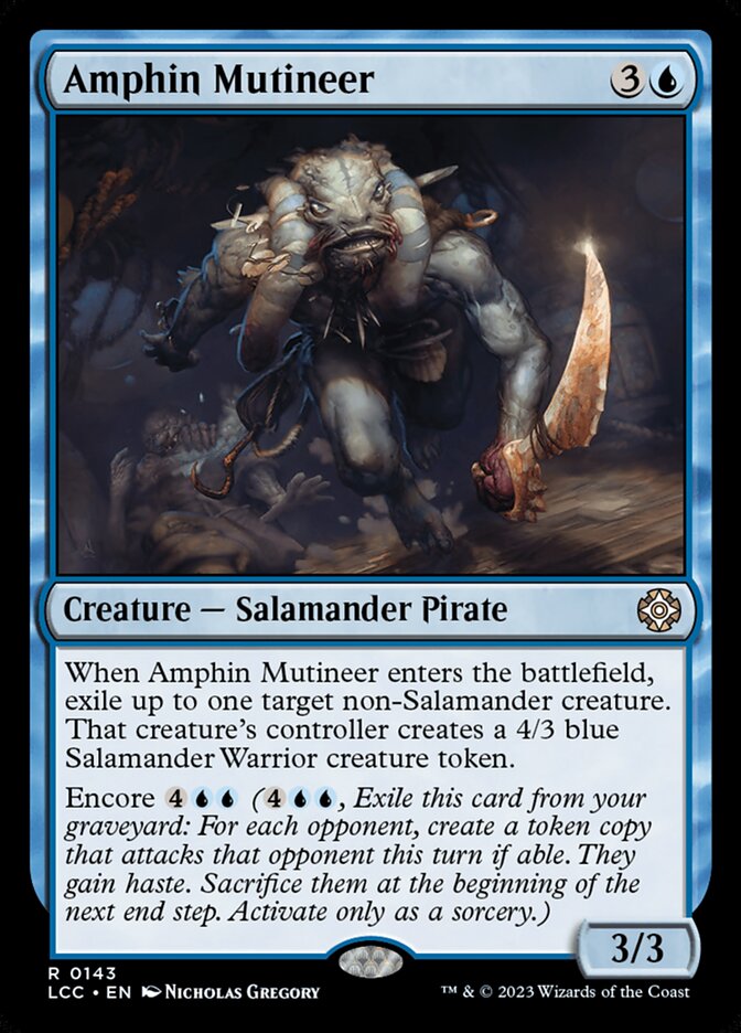Amphin Mutineer 143/370 (Commander: The Lost Caverns of Ixalan)  | Good Games North