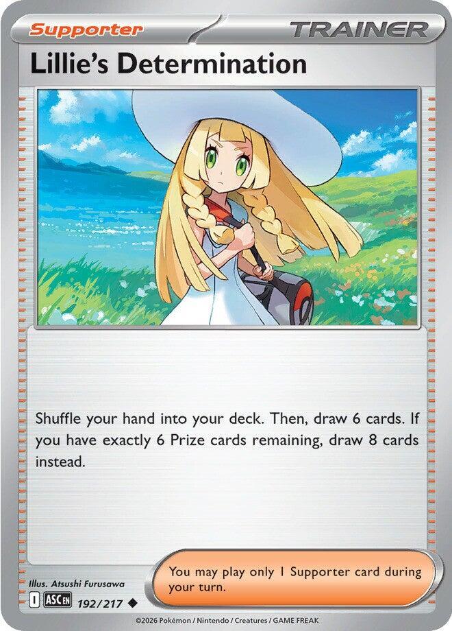 Lillie's Determination 192/217 (ME: Ascended Heroes)  | Good Games North